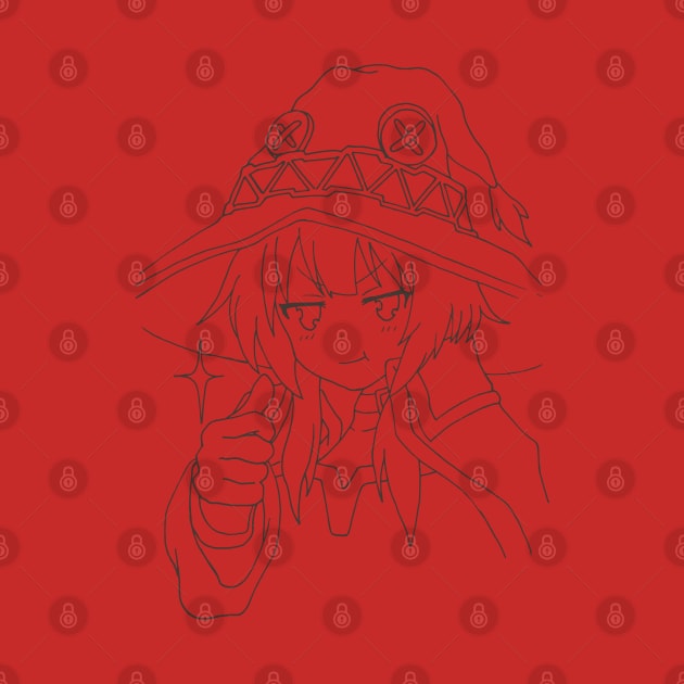 Megumin Sketch [Anime] by Tad