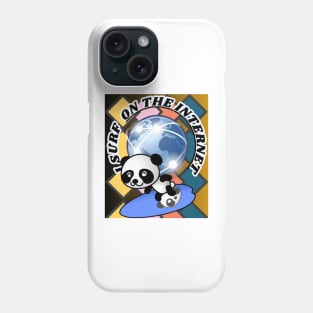 I surf on the internet Phone Case