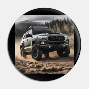 Off-roading in wilderness Pin