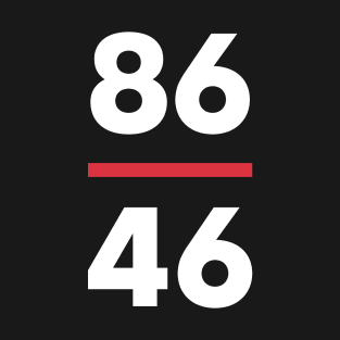 Anti Joe Biden – 8646 (BLK) Political Expression T-Shirt