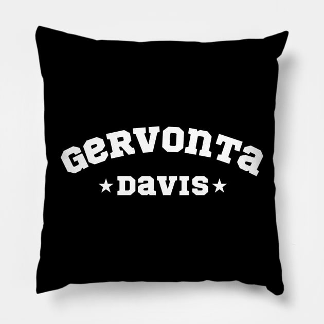 GERVONTA WIN Pillow by ROADNESIA