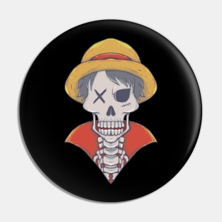 Skally Luffy Pin