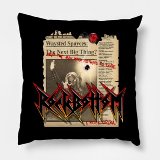 ROCK BOTTOM GIG NEWS TEE Pillow