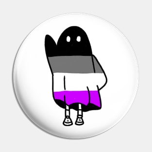 asexual ghost Pin