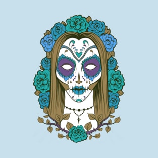 skull woman design T-Shirt