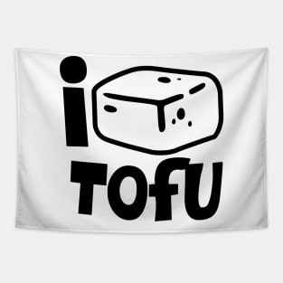 i love tofu Tapestry