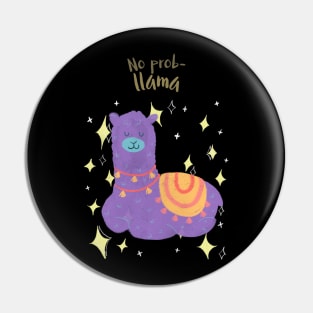 No Prob-Llama Pin