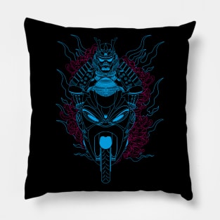 Samurai Motorbike Pillow