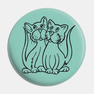 Cute Cats Pin