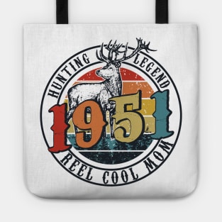 Funny Reel Cool Mom Hunting 1951 Lengend Father's Day Gift Tote