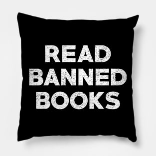 Read Banned Books Pillow