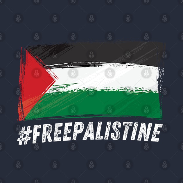 Free Palestine Flag by Illustradise