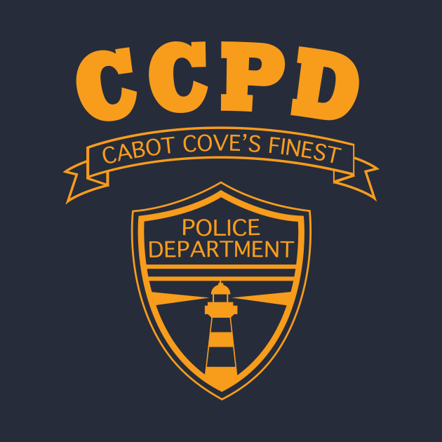 Cabot Cove Police Department Vintage TShirt TeePublic