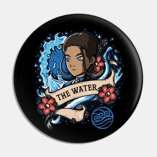 Water Tattoo Pin