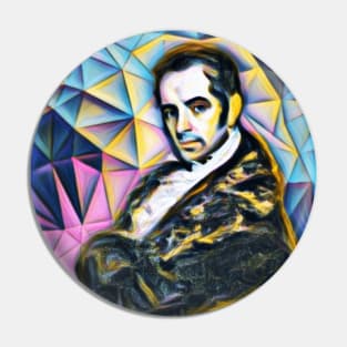 Washington Irving Portrait | Washington Irving Artwork 3 Pin