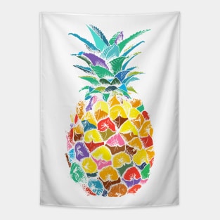 Colorful Pineapple Tapestry