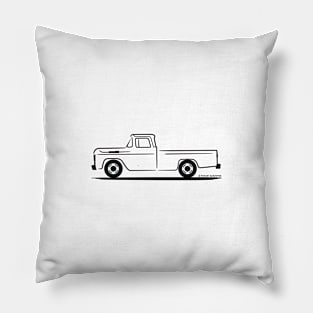 1960 Ford F 150 Black Pillow