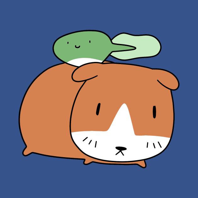 Guinea Pig and Tadpole by saradaboru