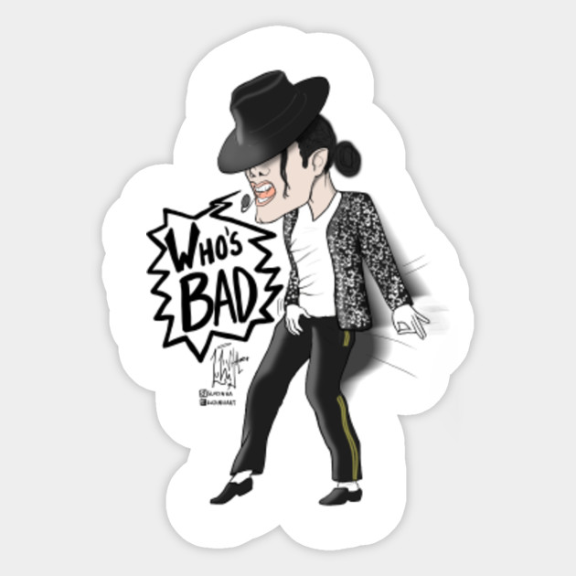 Michael Jackson Michael Jackson Sticker TeePublic