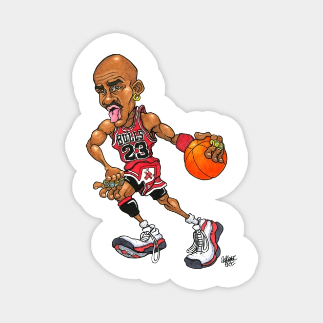 Jordan Magnet by Ash Camac Illo