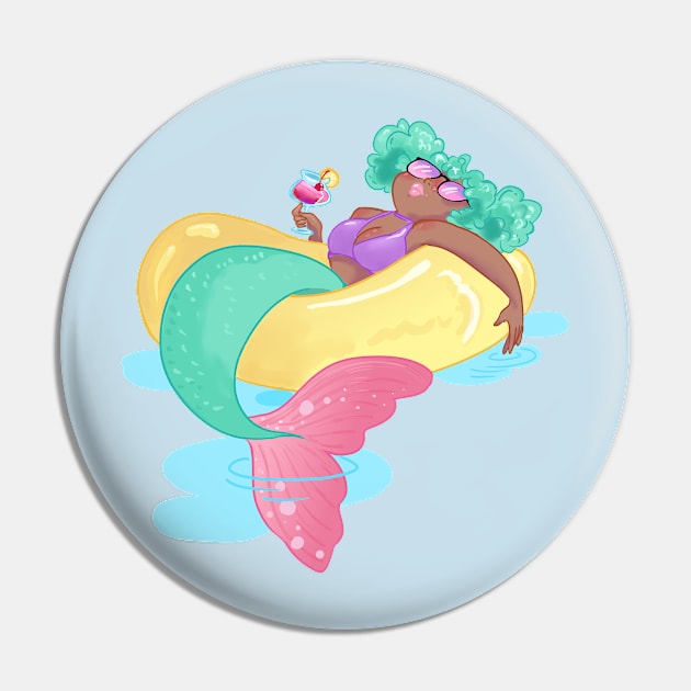 Summertime Blues Pin by KaijuCupcakes