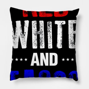 Tacos Food Shirt Funny 4th of July USA America Gift Mexican Pillow