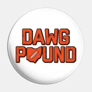 Dawg Pound - White Pin