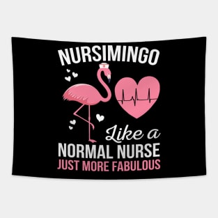 Nursimingo Like a Normal Nurse Just More Fabulous Gift Tapestry