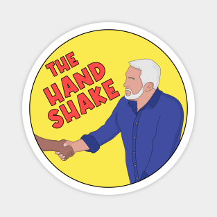 The Hollywood Handshake Magnet