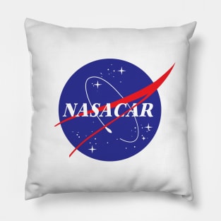 Nasa Nascar Logo Pillow