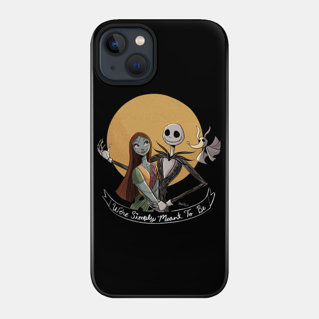 Jack & Sally - The Nightmare Before Christmas - Phone Case
