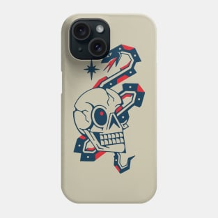 Snake And Skull Phone Case