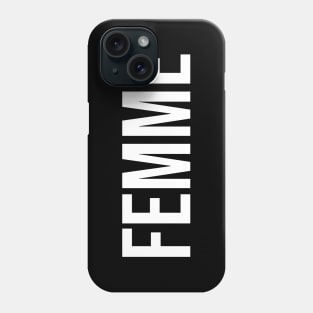 Femme // Butch Lesbian Gay Pride Phone Case