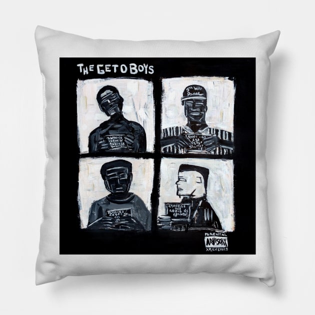 Geto Boys Pillow by ElSantosWorld