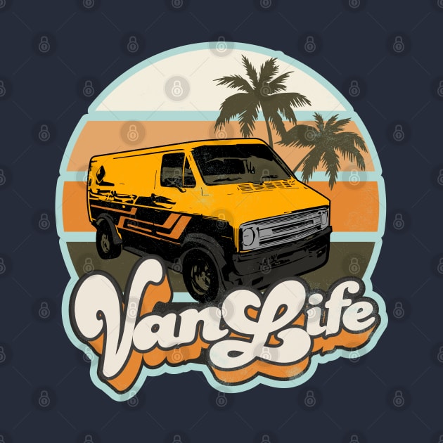 Van Life Vintage Retro by NineBlack