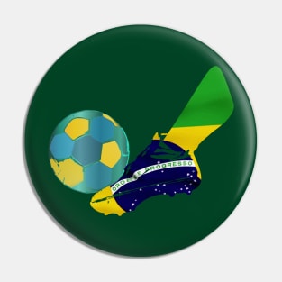 Intl. Soccer - Brazil Pin