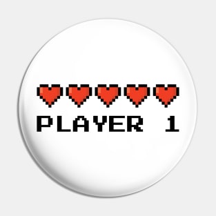 Player 1 Pin