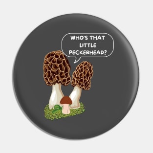 Morel Mushroom Pin