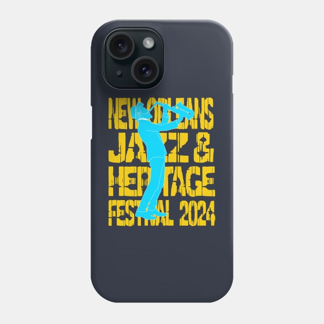 New Orleans Jazz Festival 2024 Phone Case by Womens Art Store