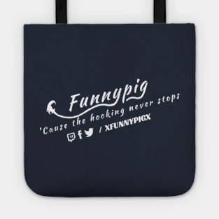 Funnypig Logo White Tote