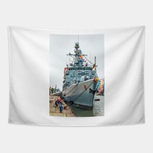 German Navy Frigate 'Karlsruhe' - Bremerhaven Tapestry