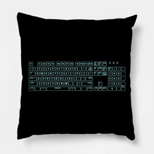 keyboard gamer Symbol Shirt Sticker Tapestry Mug Pillow And More Pillow