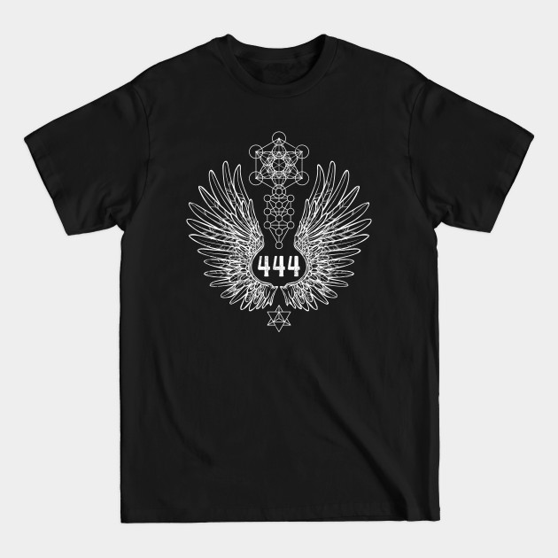 Discover Angel Number 444 Sacred Geometry - Numerology - T-Shirt