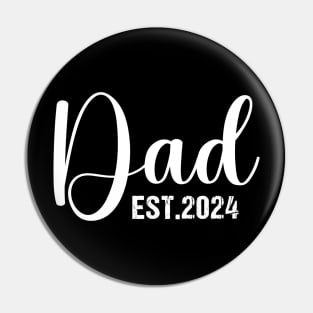 Dad Est. 2024 Logo Dad 2024 loading New Dad 2024 Pin
