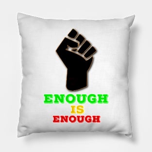 Black living matter Pillow