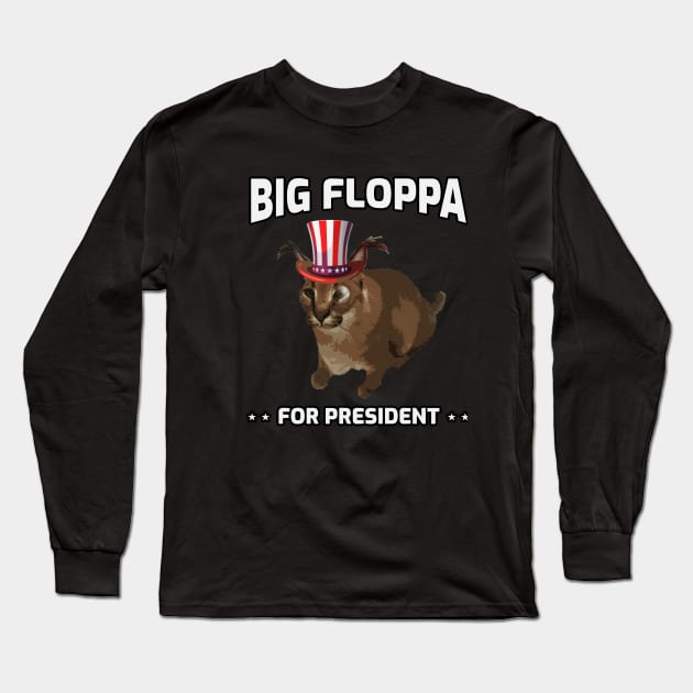 Big Floppa Meme Cat' Men's T-Shirt