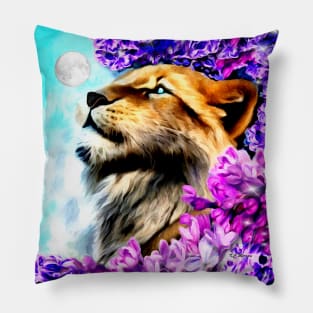 Lion. King of the Jungle Pillow