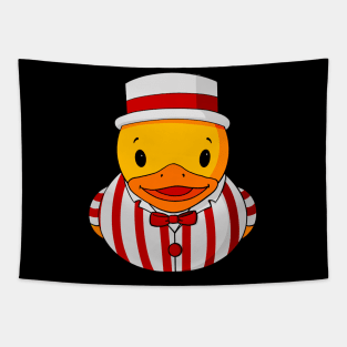 Ringmaster Rubber Duck Tapestry