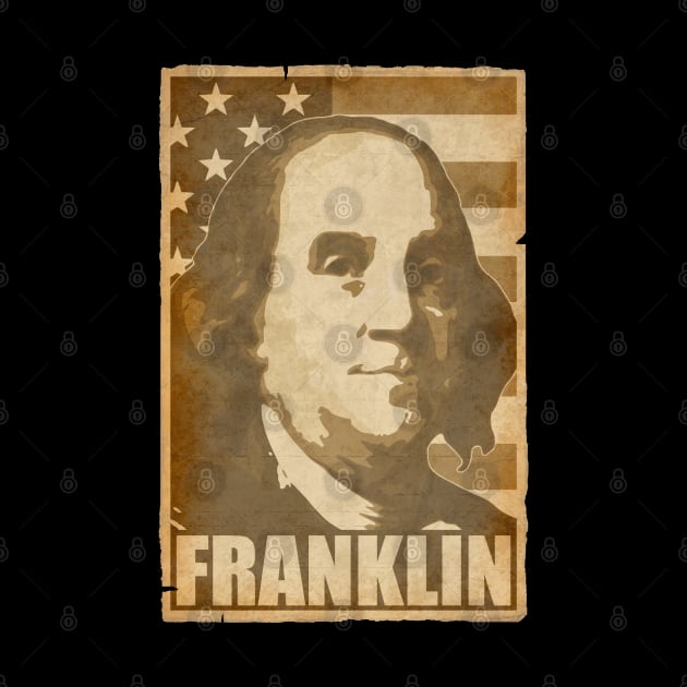 Benjamin Franklin Poster by Nerd_art