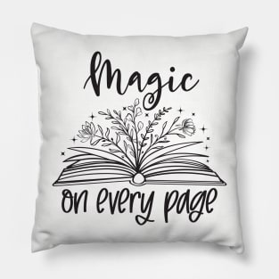 magic on every page Pillow